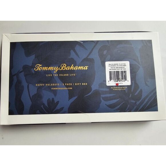 NEW Tommy Bahama 3 pair gift socks with cocktail design pack. Unique, fun gift - Picture 3 of 3